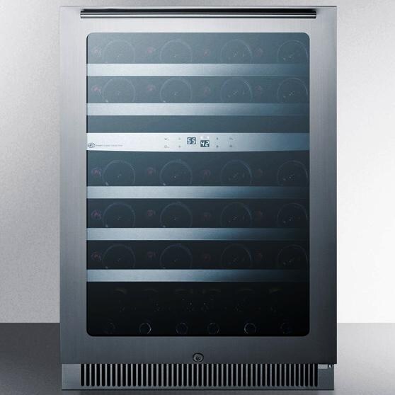 Summit Classic 46-Bottle Dual Zone Wine Cooler - CL24WC2 - Full Capacity View  thumbnail