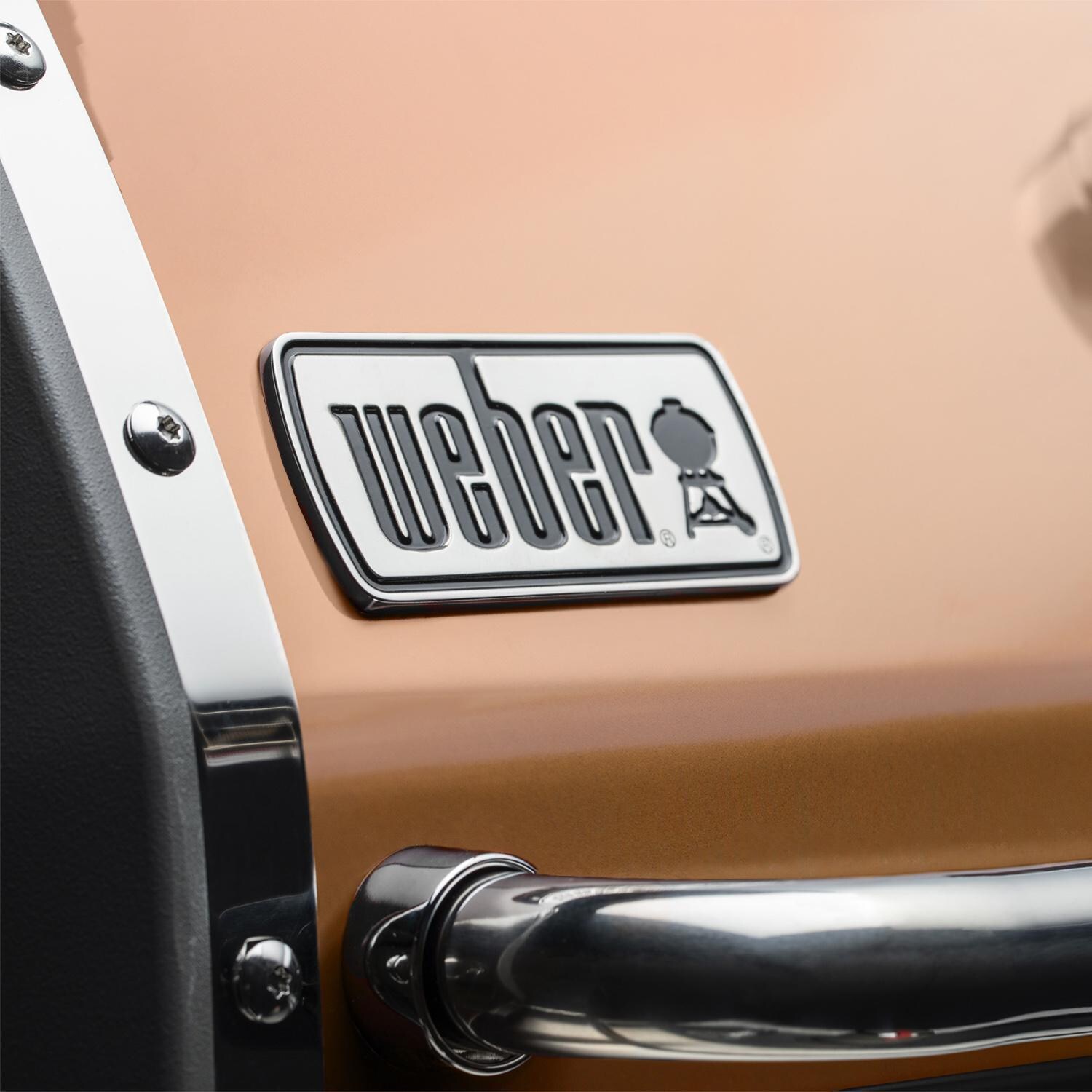 Weber Genesis II 61022001 E-330 Propane Gas Grill - Copper (2019) - Copper Color Porcelain-Enameled Finish Lid thumbnail