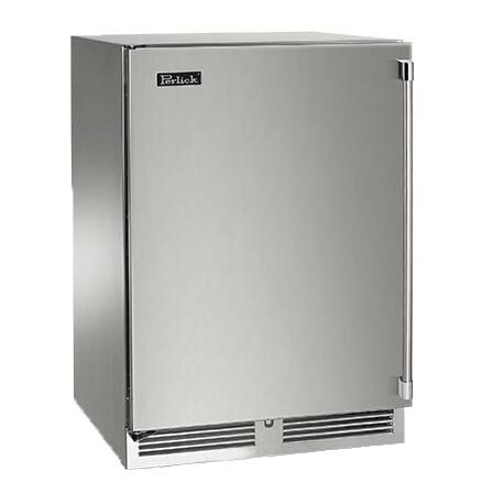 Perlick HP24DM-4-1LL 24-Inch Signature Series Stainless Steel Outdoor Dual Zone Wine Reserve w/ Door Lock thumbnail