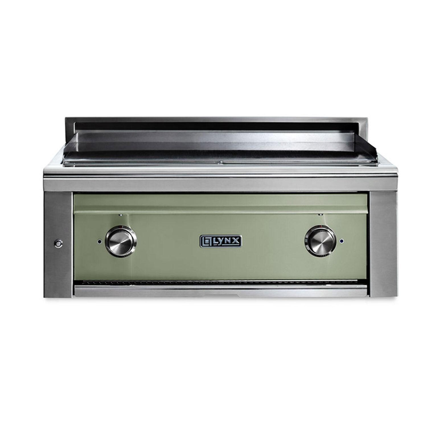Lynx Asado 30 Inch Built-In Propane Flat Top Grill in Desert Sage - L30AG-DSLP