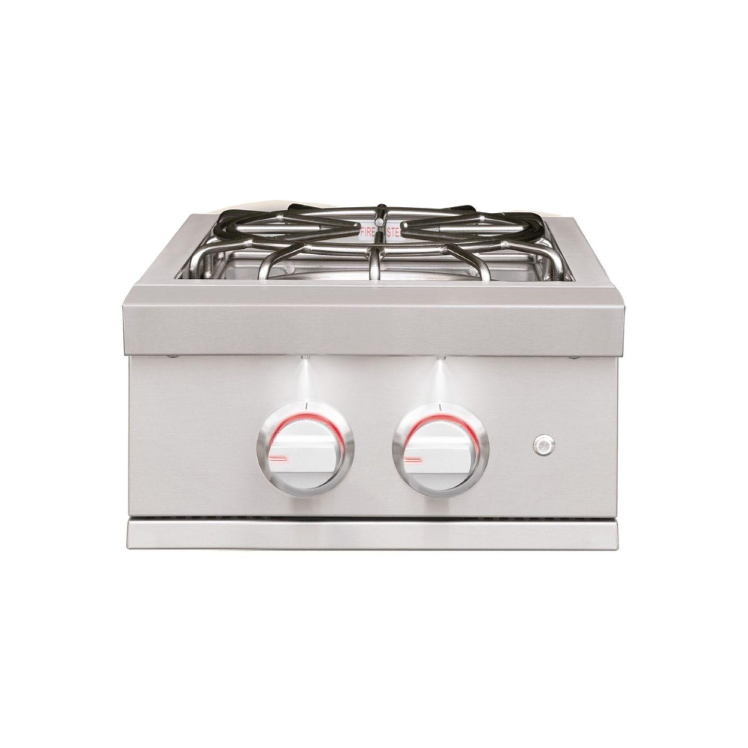 Summerset PB2PRO Pro15-in Built-In Natural Gas Power Burner - Display - White Background thumbnail