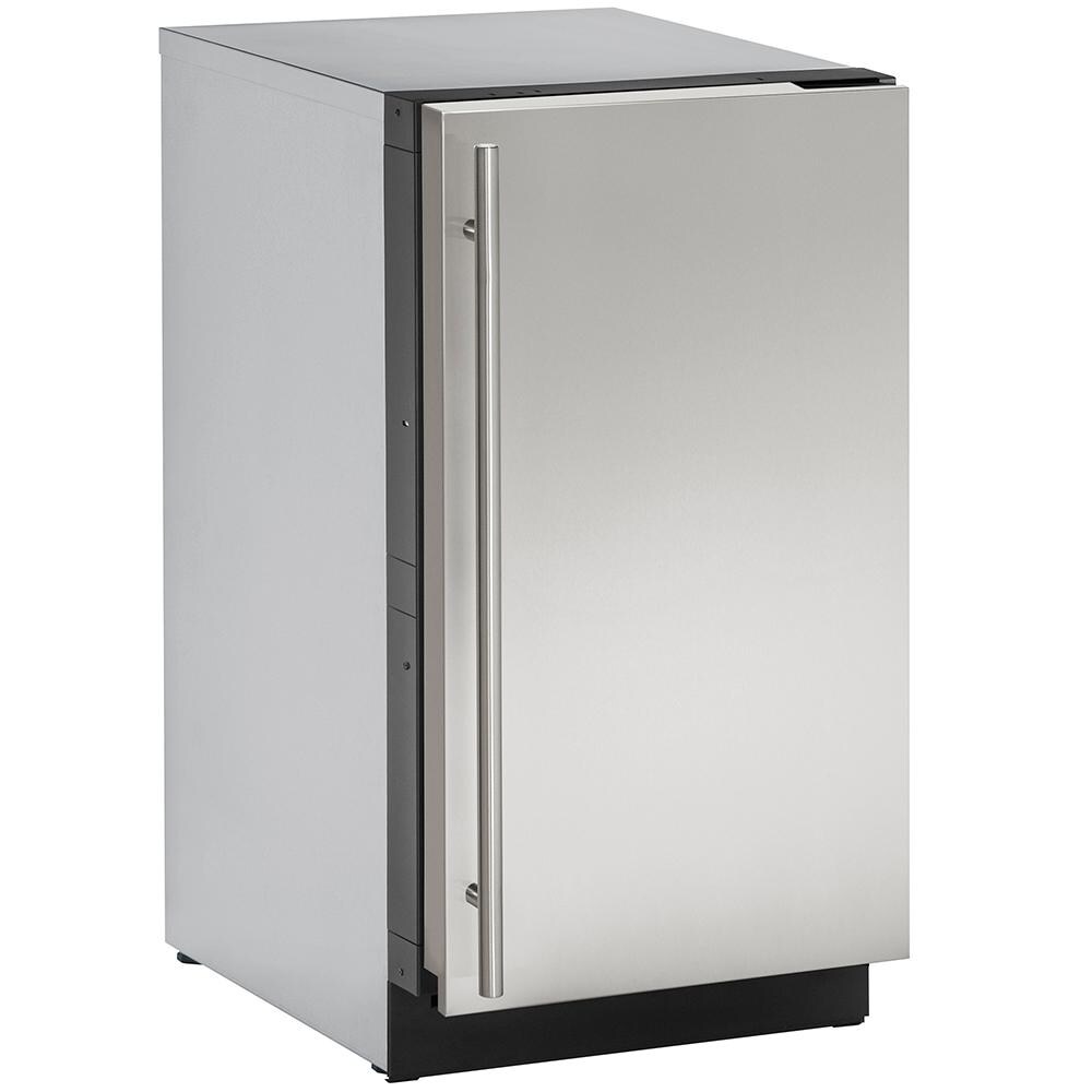 U-Line 3000 Series 18-Inch 60 Lb. Built-In Clear Ice Maker With Gravity Drain - Stainless Steel - U-3018CLRS-00B