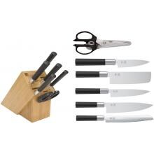 Kai Wasabi Black 7-Piece Knife Block Set image