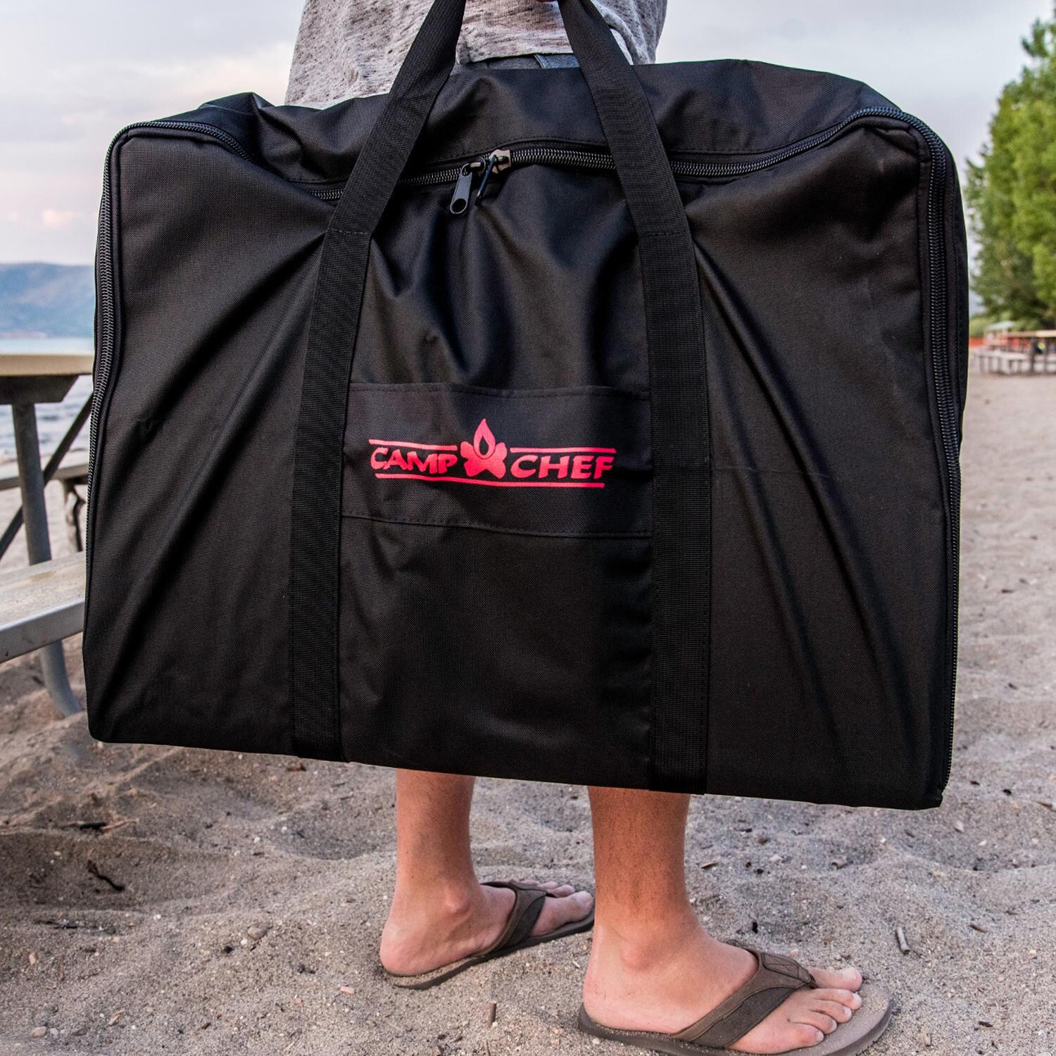 Camp Chef BB90BAG Deluxe BBQ Grill Box 90 Carry Bag - Wrap Handle For Added Support thumbnail