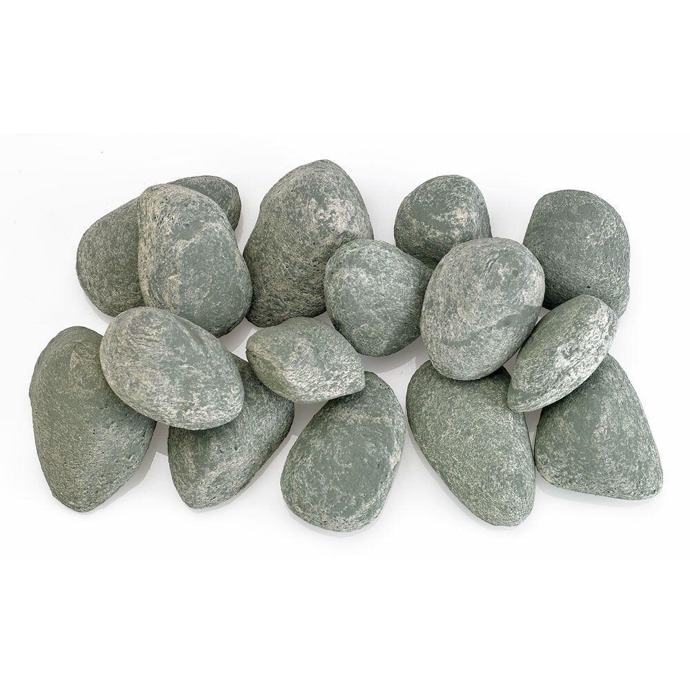 BBQGuys Signature AFG-LSTONE-CG-15 Cape Gray Lite Stones - Top View thumbnail