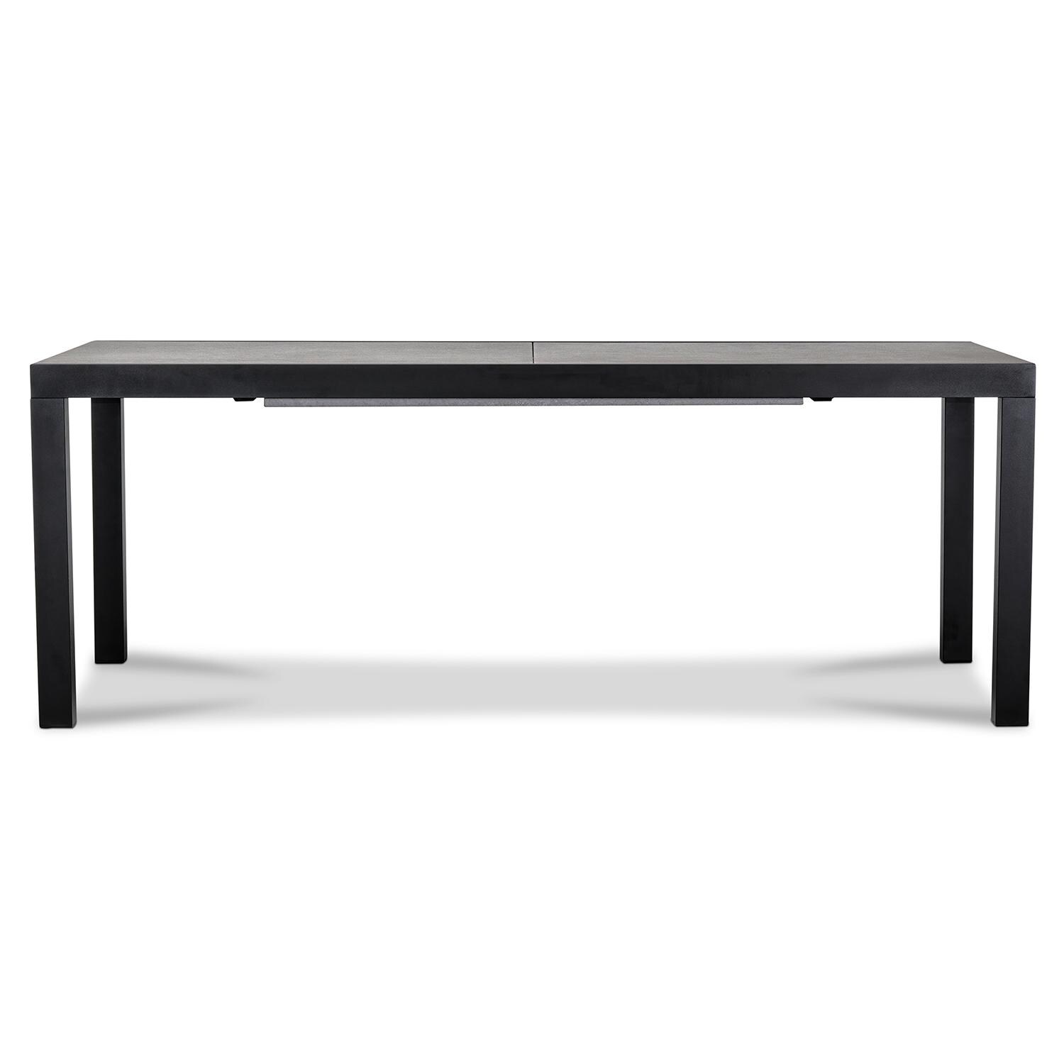 Calm Bay 13 Pc Extendable Dining Set in Black/Heather Beige by Lakeview - Table - White Background thumbnail