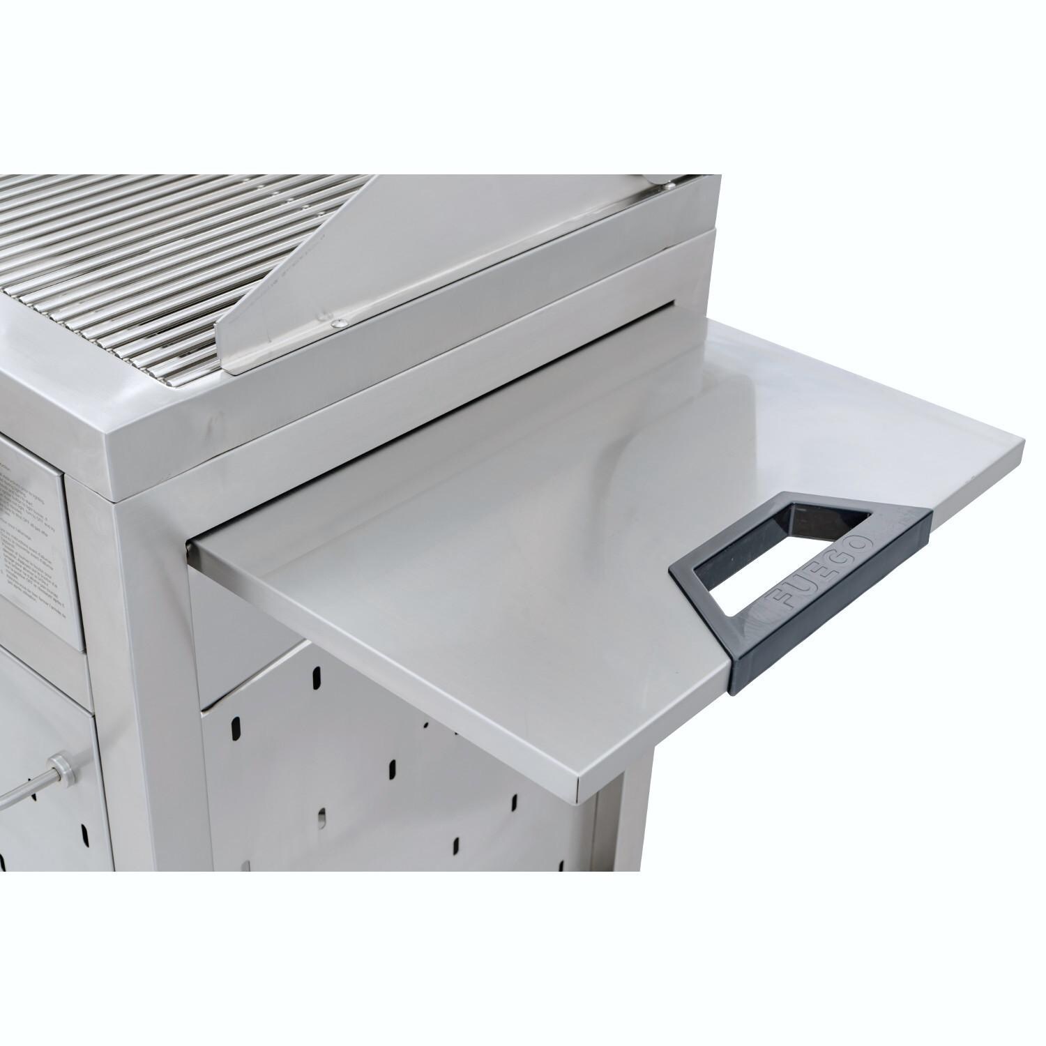 Fuego F27S F-Series 27-Inch Freestanding Propane Gas Grill - Side Shelf thumbnail