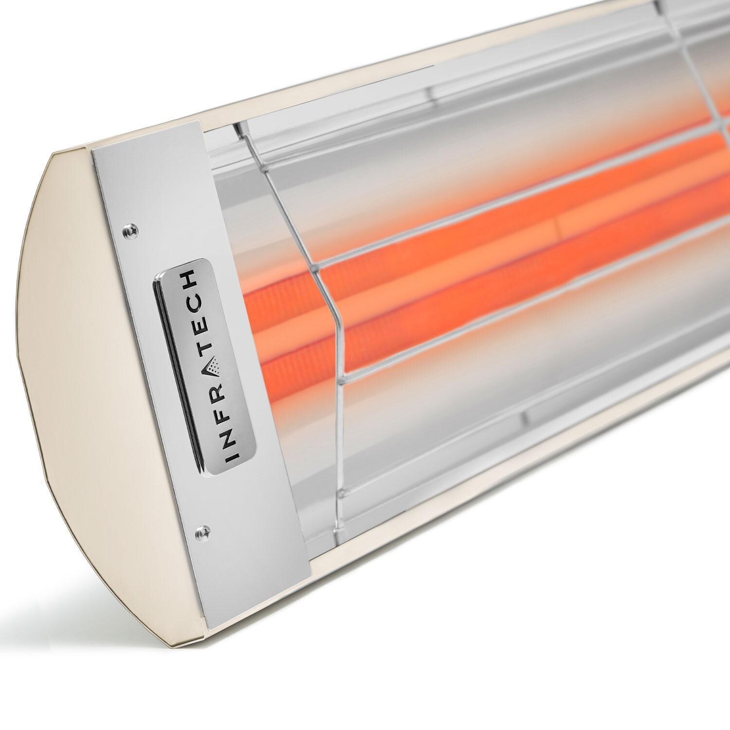Infratech CD-Series 48 Inch 5200W Dual Element Electric Patio Heater - 240V - Almond - CD5224AL