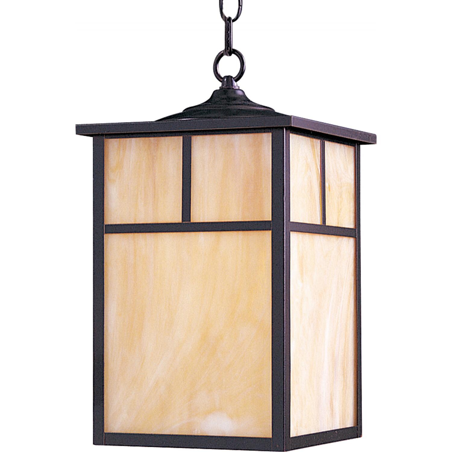 Maxim Coldwater 4058HOBU 100W 15-Inch One Light Outdoor Hanging Lantern - Burnished thumbnail