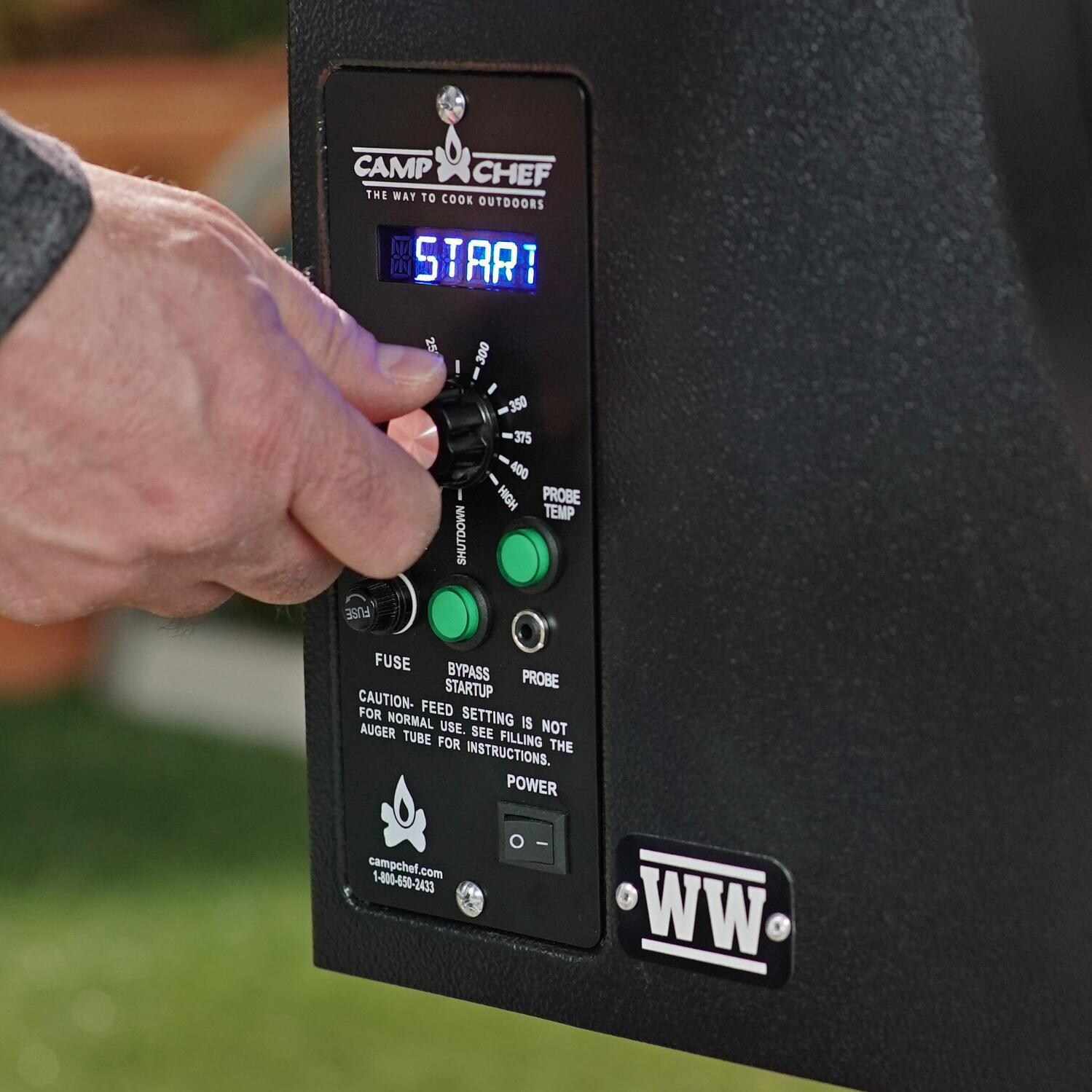 Camp Chef PG24WWS Woodwind Pellet Grill On Cart - Power And Temperature Control thumbnail