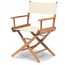 World Famous Dining Height Director Chair By Telescope Casual - Varnish/Natural