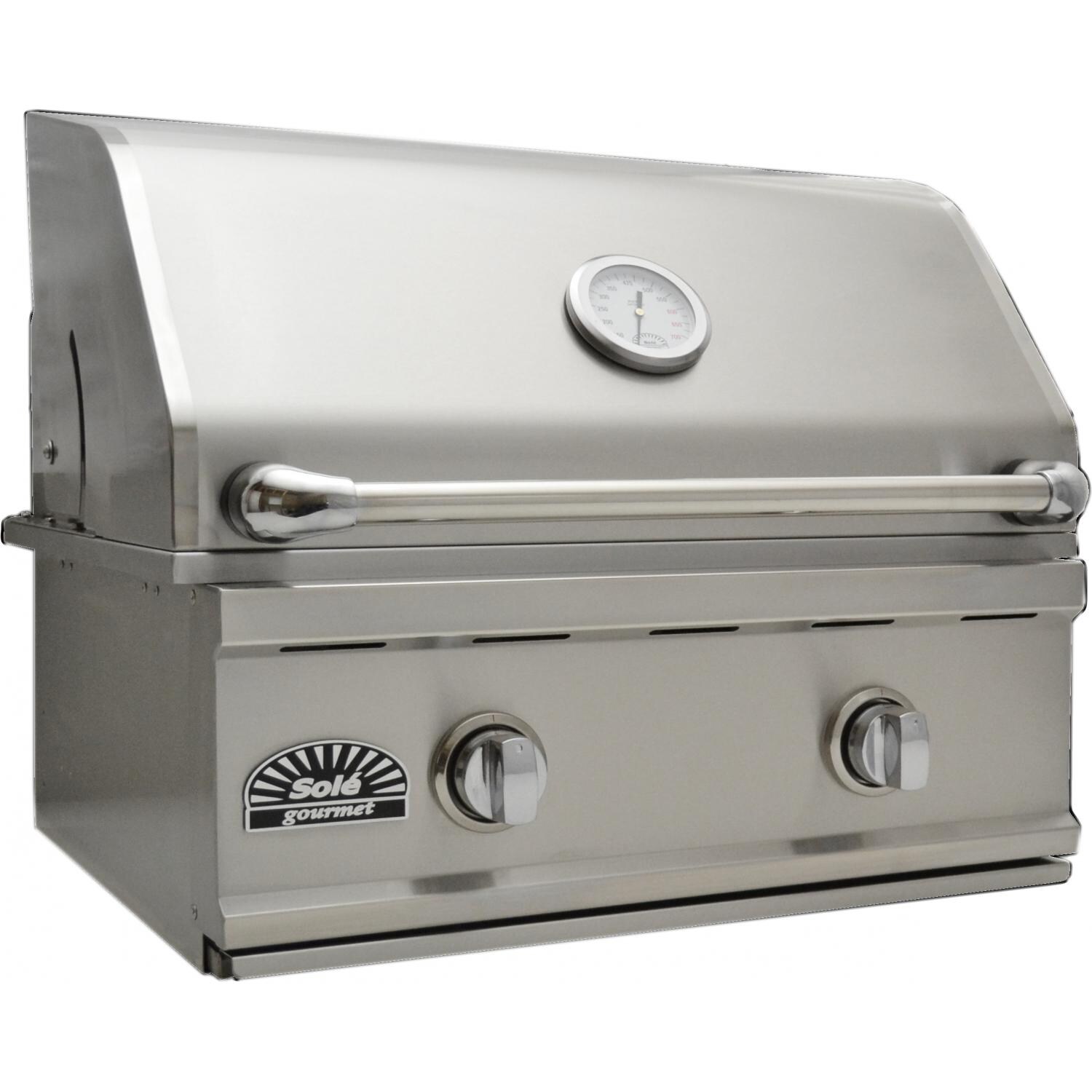 Sole Luxury TR 26-Inch Built-In Propane Gas Grill