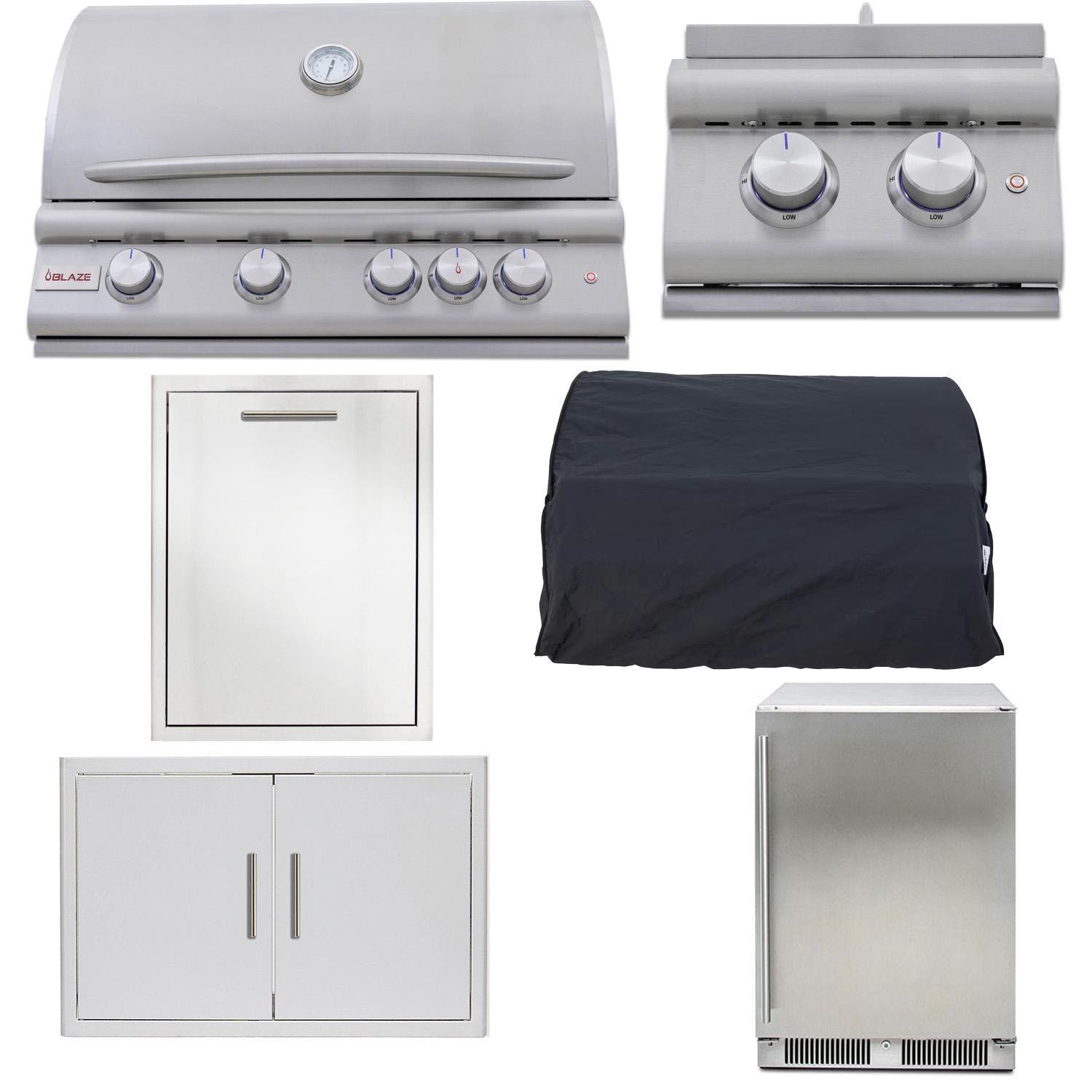 Blaze LTE+ 6 Pc 32-in Natural Gas Outdoor Kitchen Package