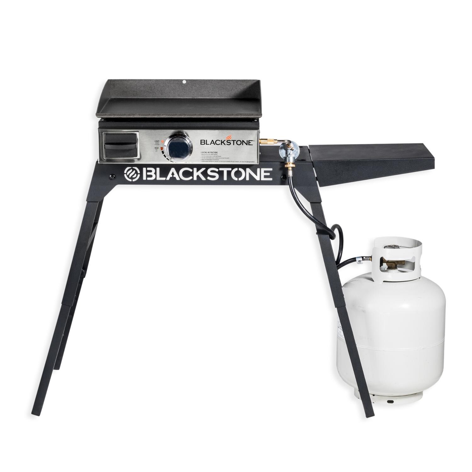 Blackstone - 5013 - Portable Stand W/ Side Shelf For 17 & 22 Inch Tabletop Griddles - With 17-inch Griddle thumbnail