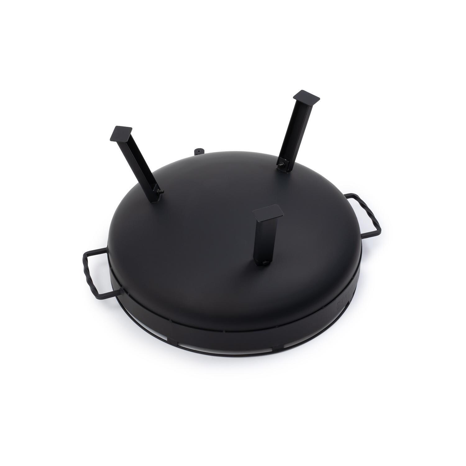 Barebones Living CKW-440 Cowboy 23-Inch Fire Pit Grill - Bottom - Detail thumbnail