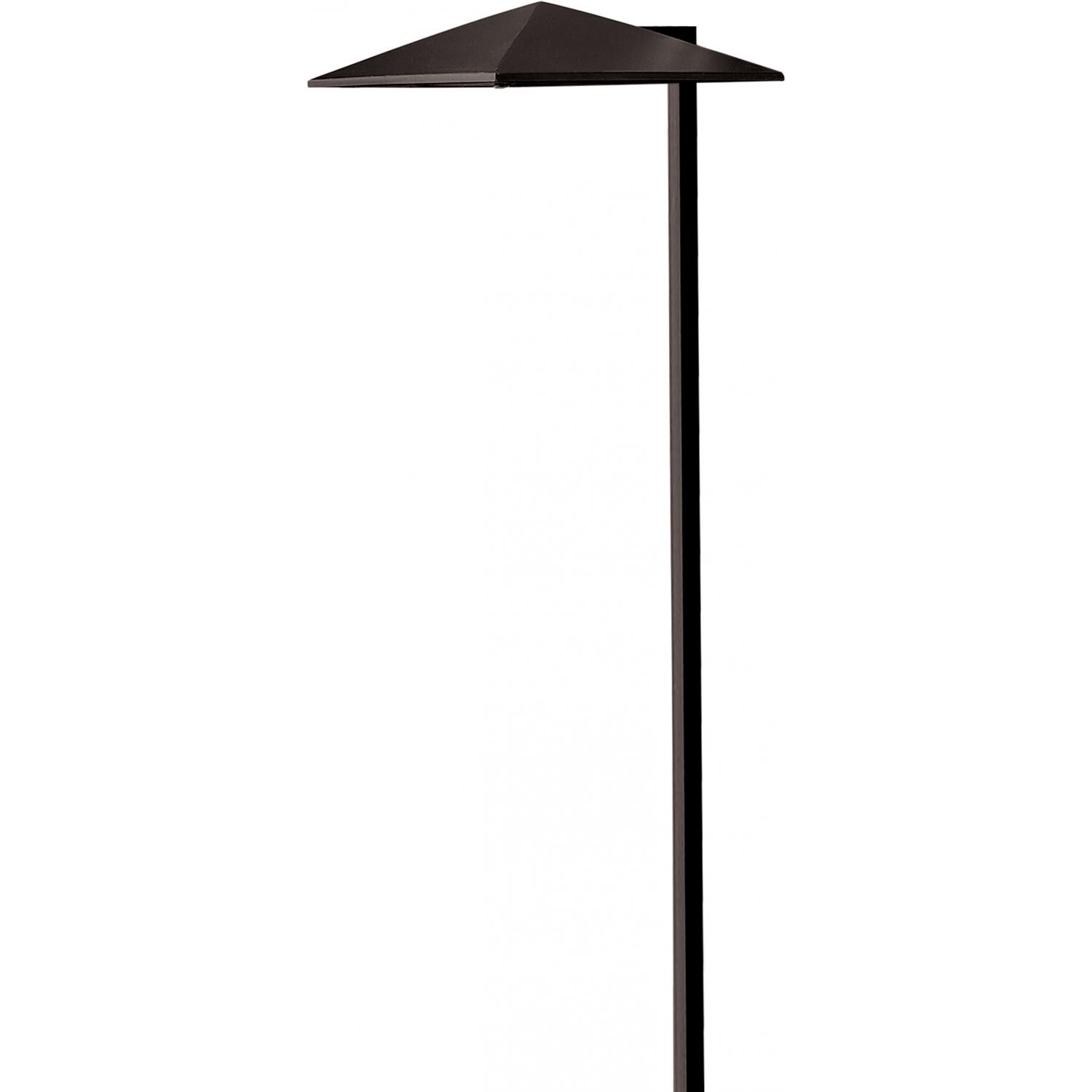 Hinkley Lighting Harbor One Light 21-Inch Outdoor Path Light - Satin Black - 1561SK