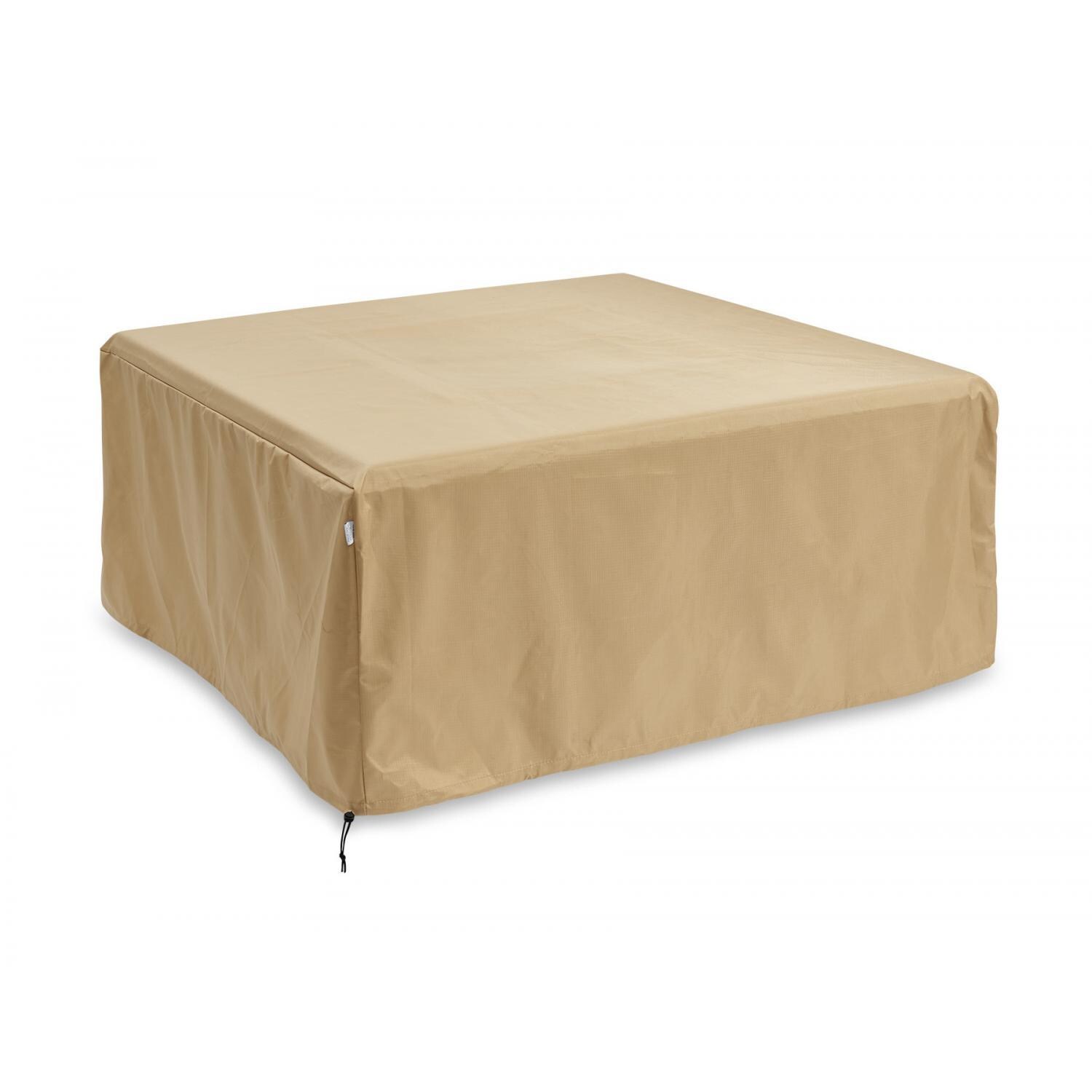 Lakeview Outdoor Designs 44-Inch Vinyl Cover for Caneville Gas Fire Pit Table - Tan - CVR4444