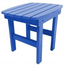 Pawleys Island Poly Lumber Patio Side Table - Blue