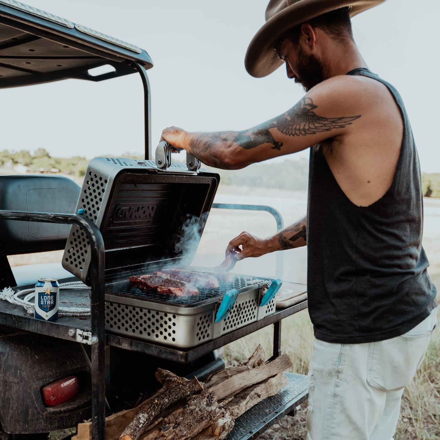 NOMAD Grills Portable Charcoal Grill & Smoker NG2001GG BBQGuys