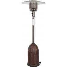 Fire Sense 46,000 BTU Propane Gas Patio Heater With Wicker Tank Cover - Mocha - 60763 image