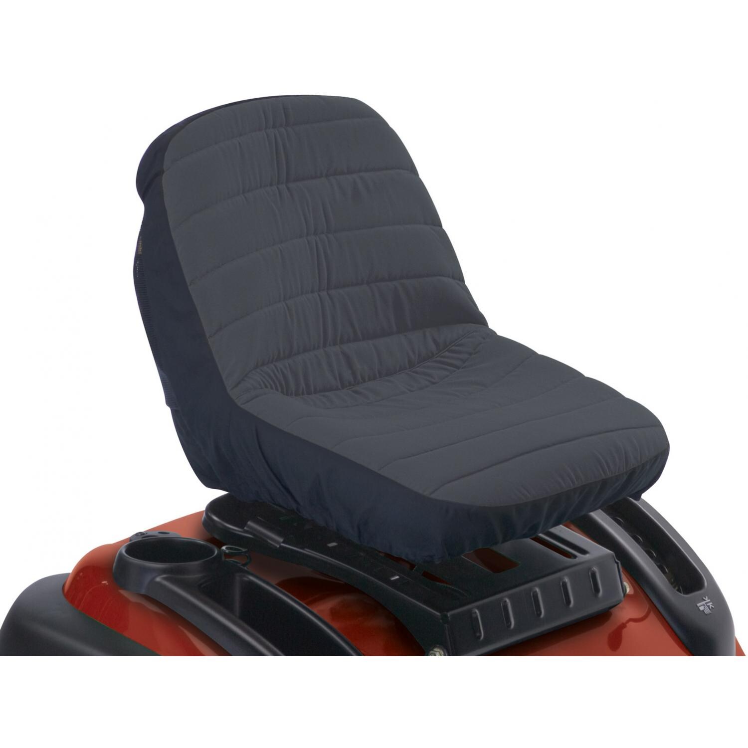 Classic Accessories Tractor Seat Cover Black/Grey Medium BBQGuys