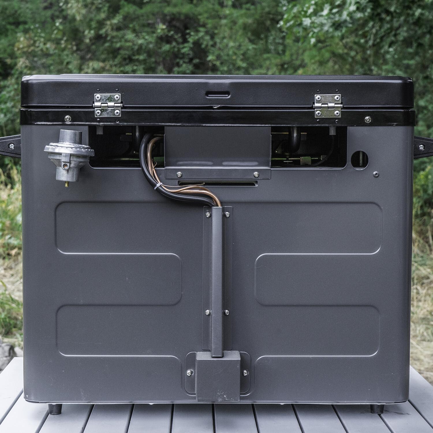 Camp Chef COVEND Deluxe Outdoor Camp Oven - Back View Outdoors thumbnail