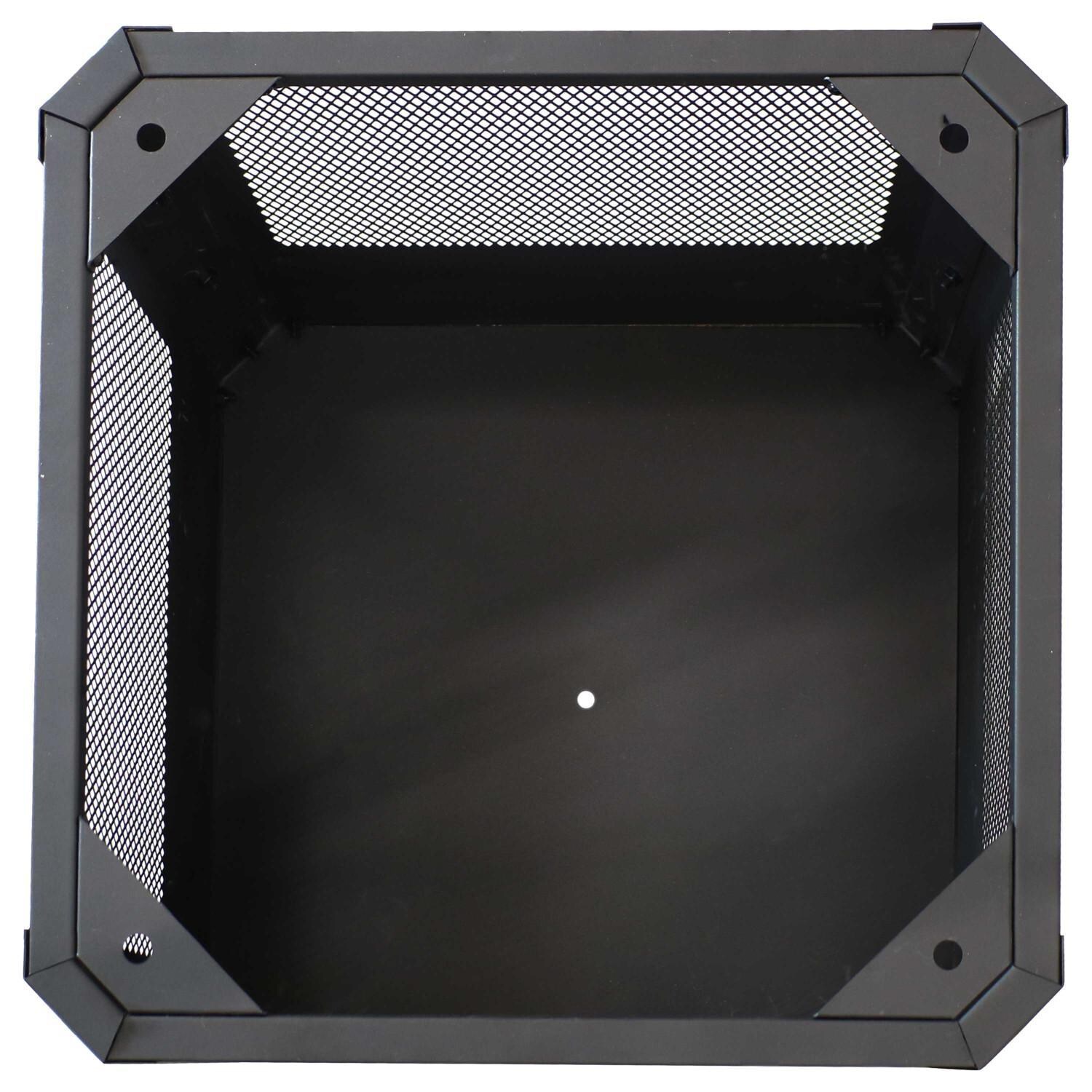 Ultimate Patio 17-Inch Steel Wood Burning Fire Pit - Top View thumbnail