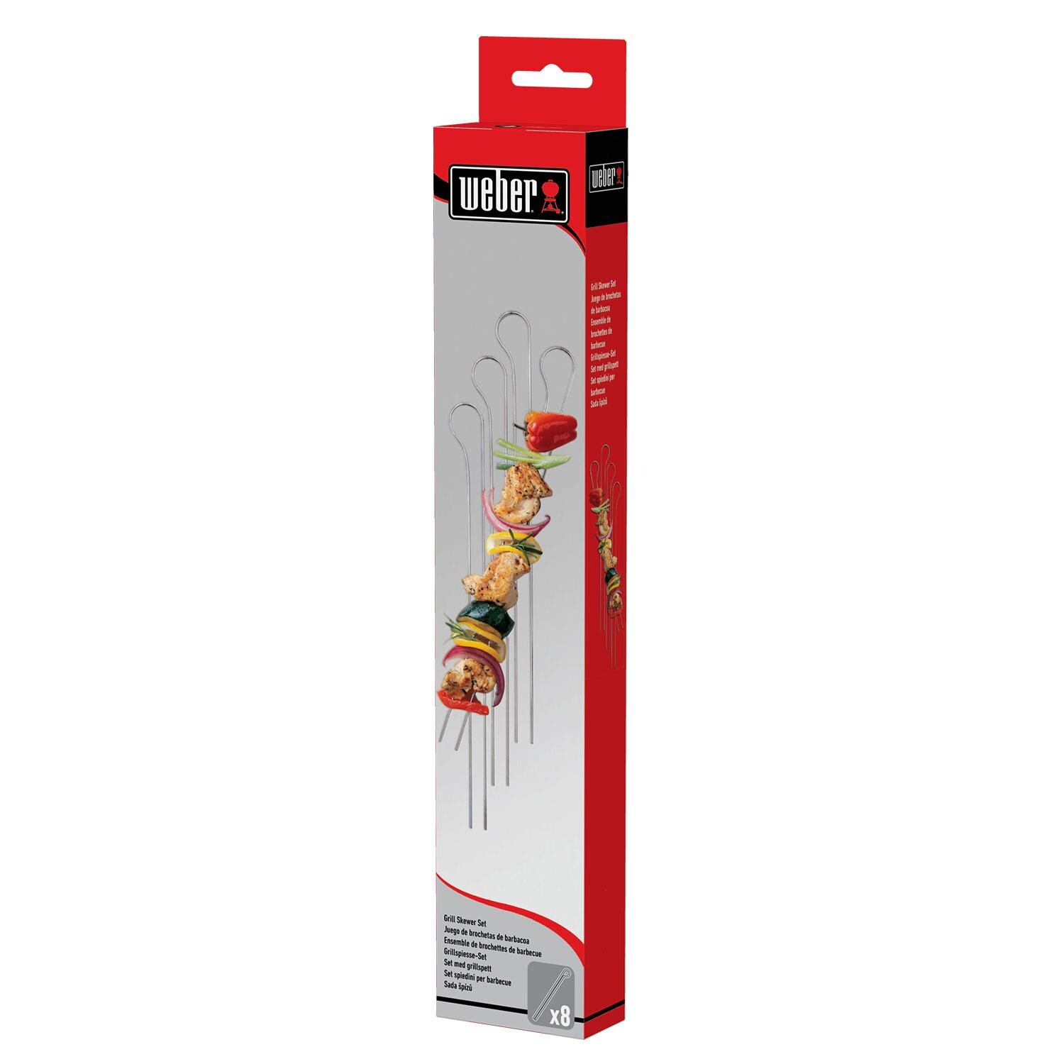 Weber 6320 Grill Skewer Set - Packaging - White Background thumbnail