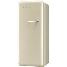 Smeg 9.22 Cu. Ft. Left Hinge Retro Style Refrigerator / Freezer - Cream FAB28UCRL1 image