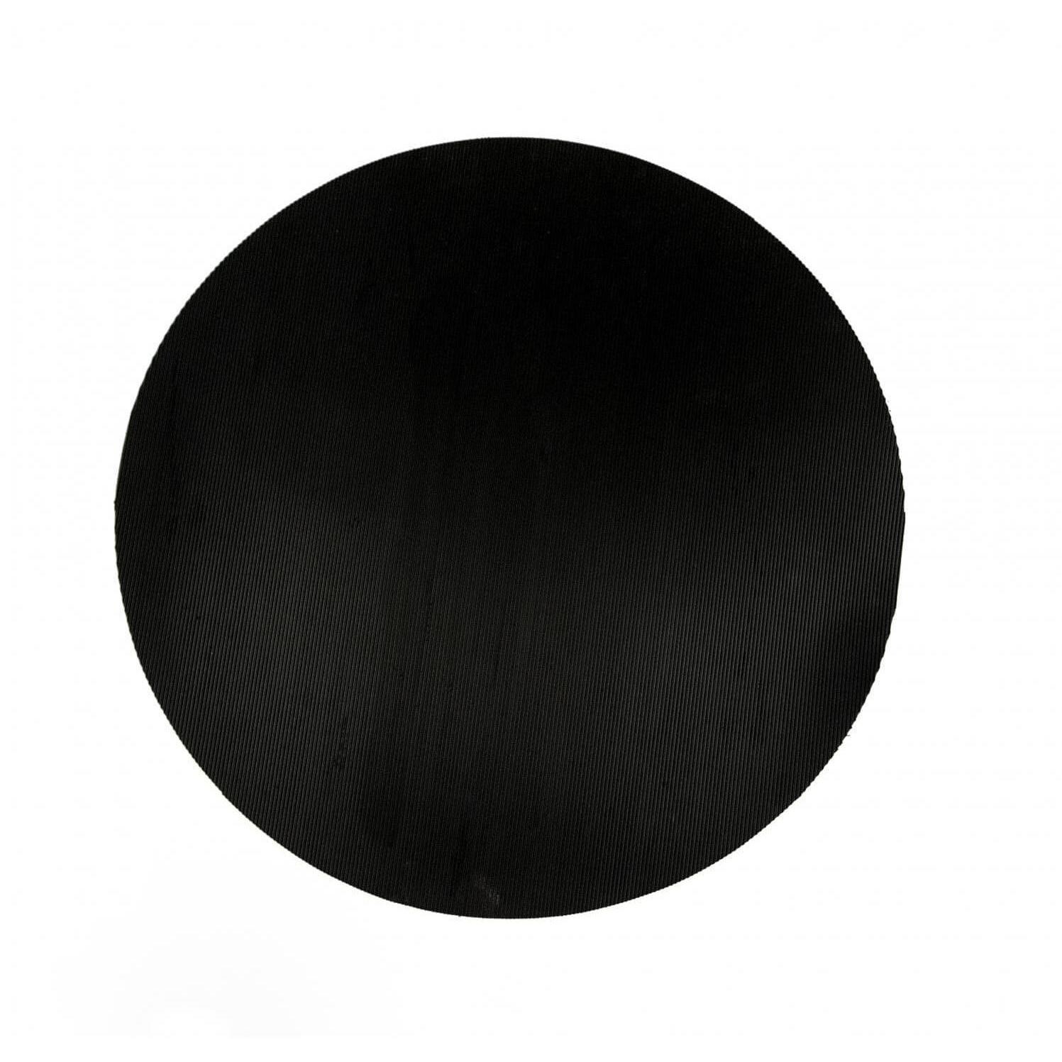 BBQGuys Signature BBQ-WLD-3777-36R 36-Inch Round Rubber BBQ Grill Mat - Full View thumbnail