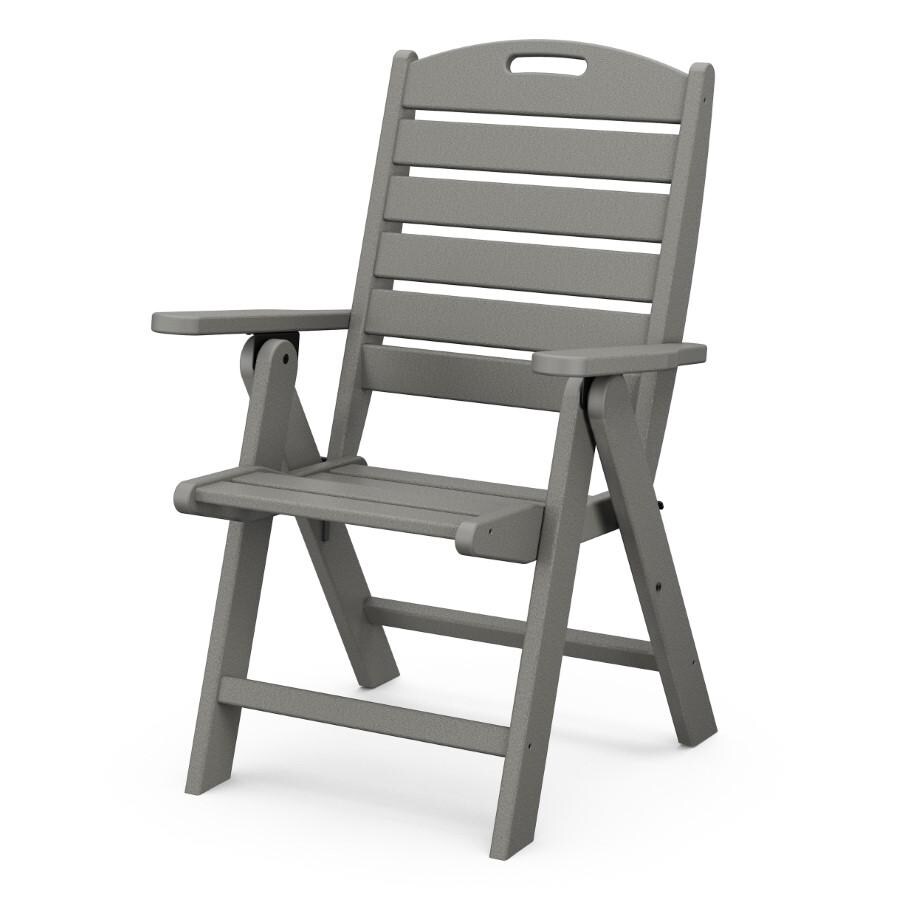 POLYWOOD Nautical Highback Chair in Slate Grey thumbnail