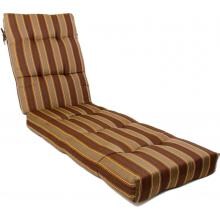 Sunbrella Davidson Redwood Extra Long Outdoor Replacement Chaise Lounge Cushion By BBQGuys