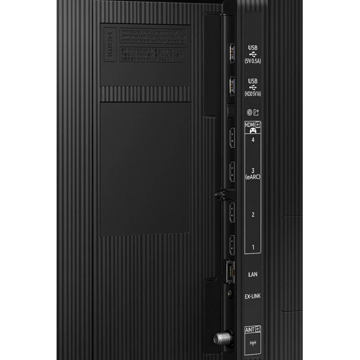 Titan BQG-S200-QLED-075-010 S200 Series 75 Inch Full Sun 4K QLED Smart Outdoor TV W/ Quantum Processor Lite & Built-In Alexa - Ports - White Background thumbnail