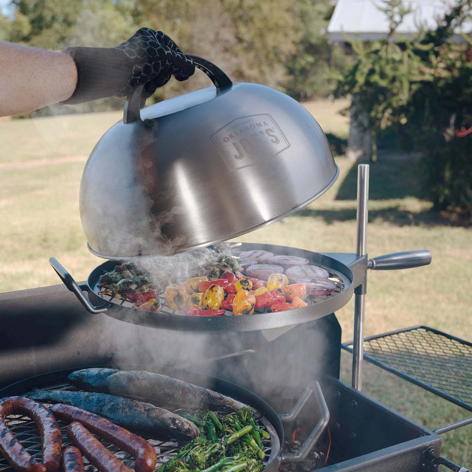 Oklahoma Joe's Firecraft Smoking Lid - 3146323R04 : BBQGuys
