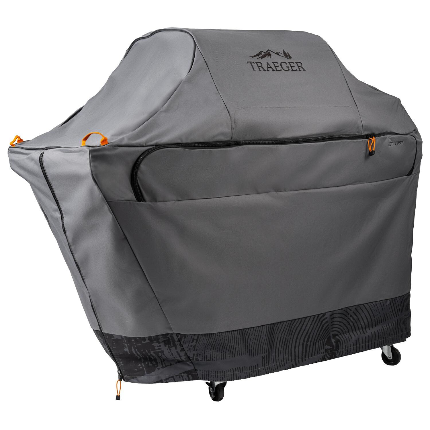 thumbnail image 2 of Traeger BAC360 Gray Grill Cover For Timberline 1300 (TFB01WLE) – Water Resistant 2 of 5