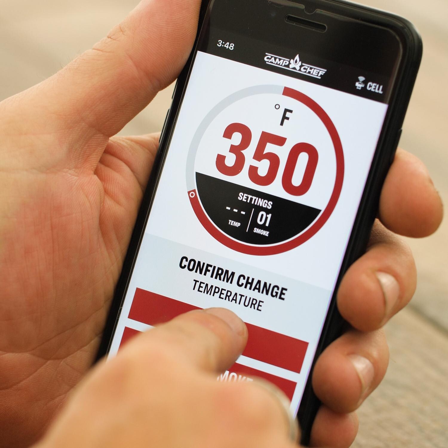 Camp Chef PG24XRSK 24-Inch WiFi Woodwind Pellet Grill With Sidekick - Easily Adjust Temperature With the Camp Chef App thumbnail