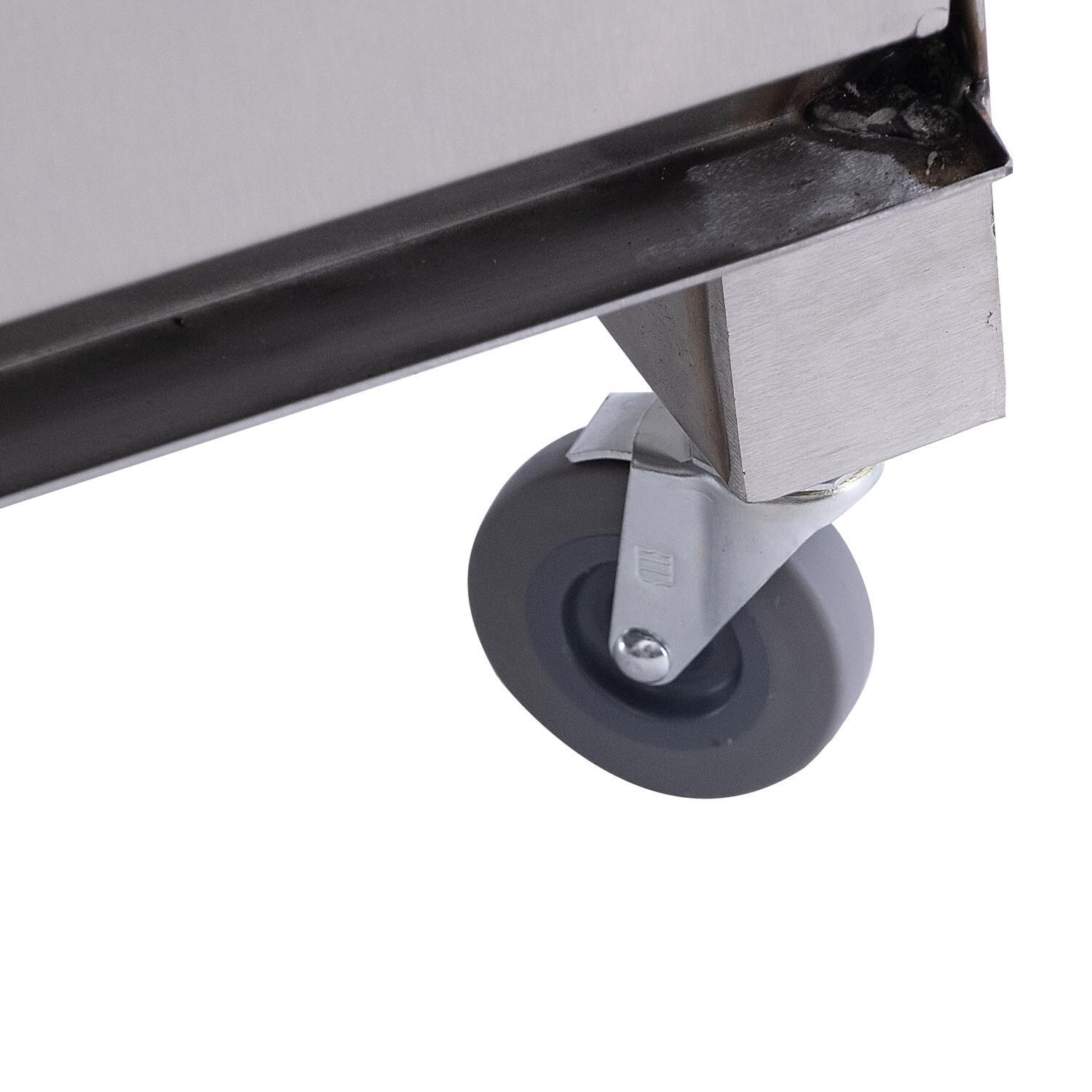 Cookshack SM045 SuperSmoker Electric BBQ Smoker - Wheel thumbnail