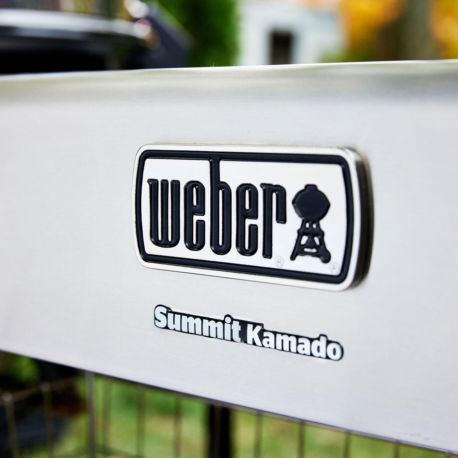 Weber 18501101 Summit 24-Inch Kamado S6 Charcoal Grill Center - Logo - Detail thumbnail