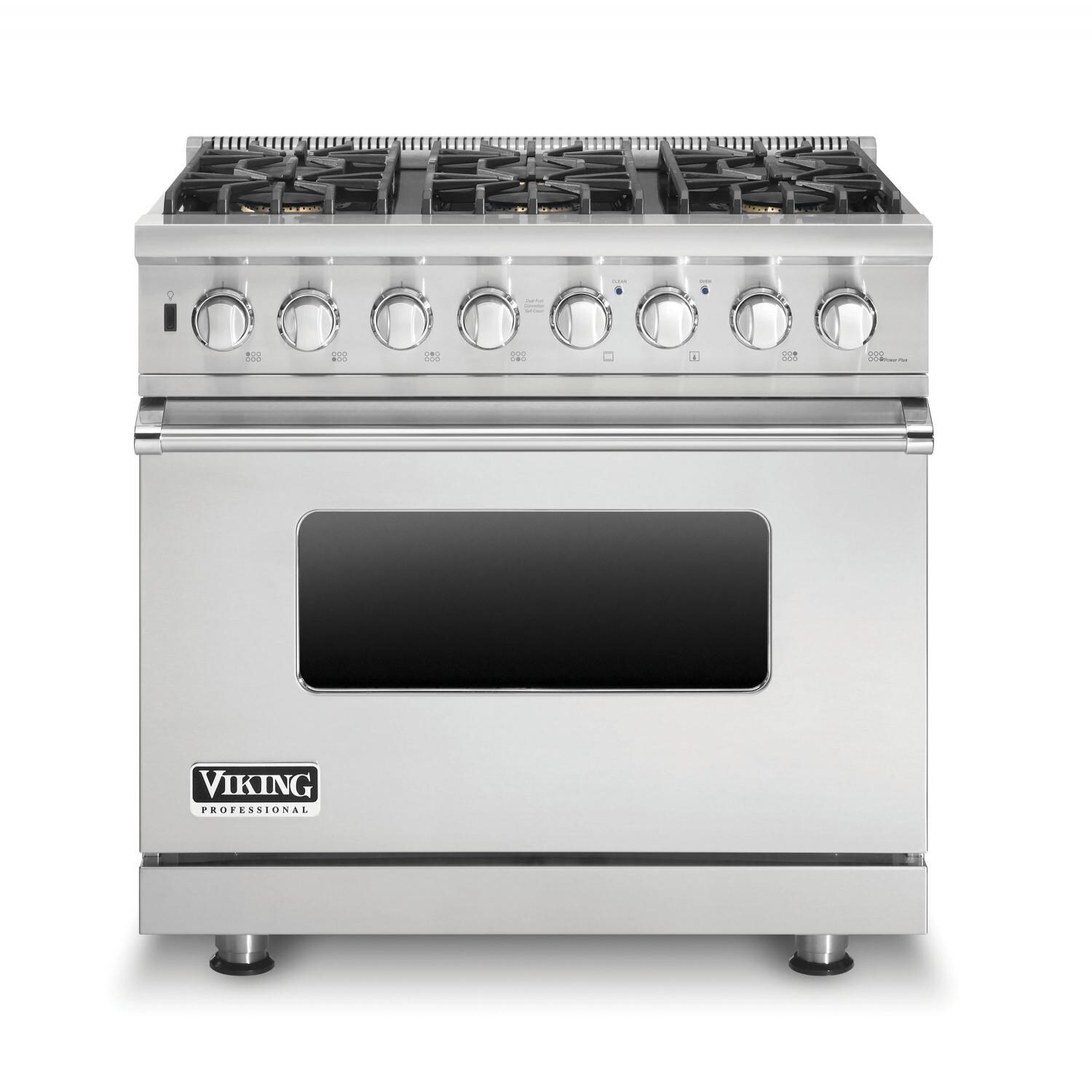 Viking Professional 5 Series 36-Inch 6-Burner Dual Fuel Natural Gas