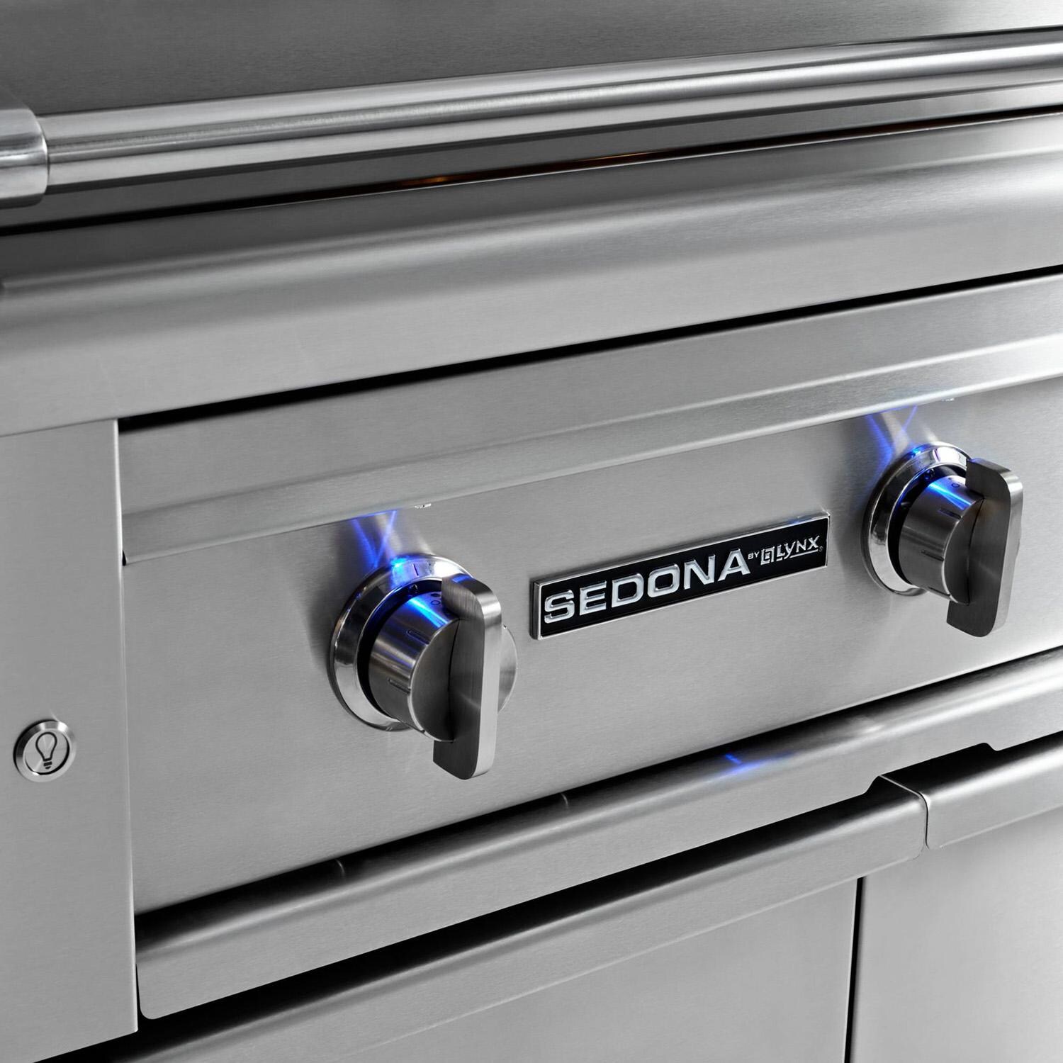 Lynx L601ADA-NG Sedona ADA 36 Inch Natural Gas Grill w/ One ProSear Burner - Knobs - Detail thumbnail