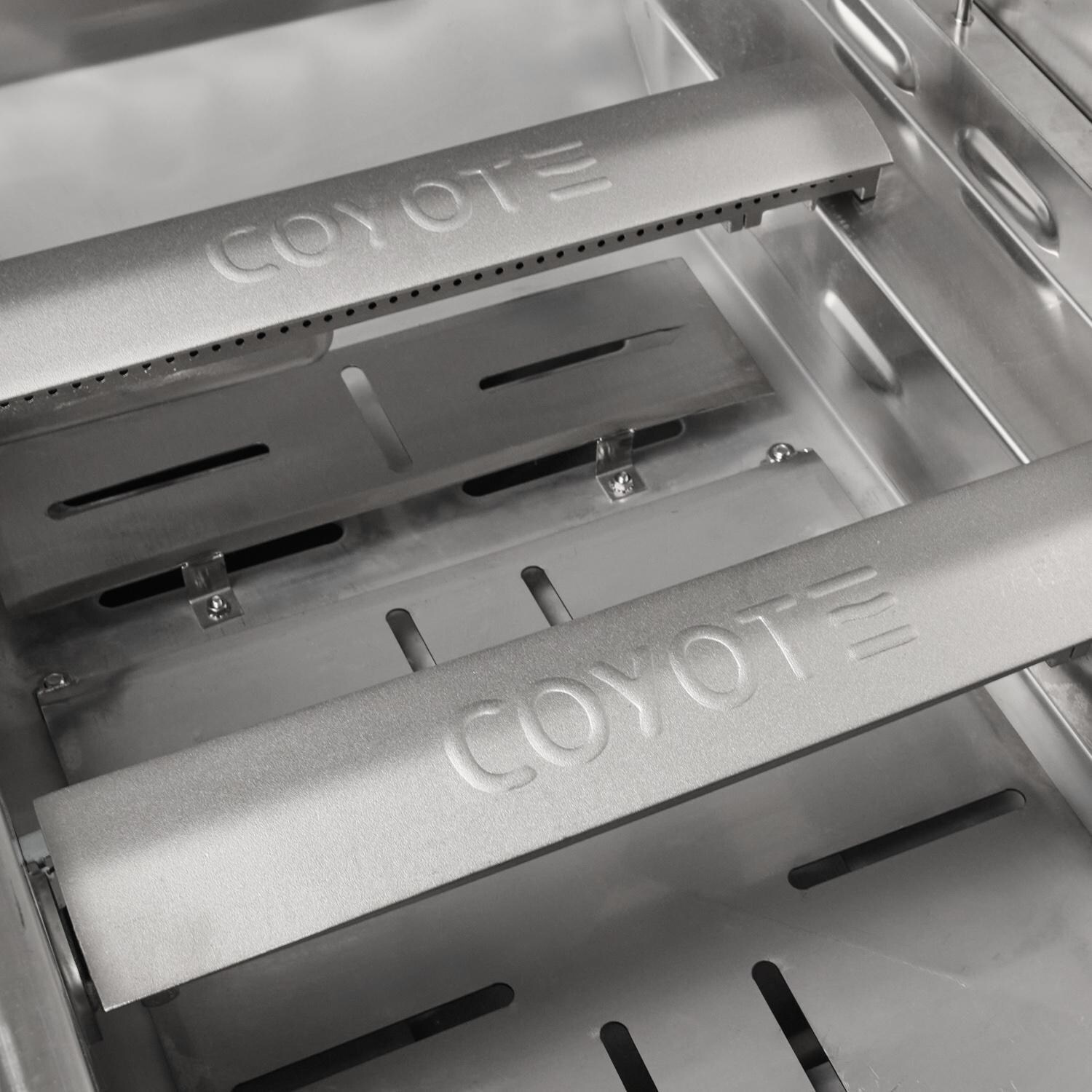 Coyote Outdoor Living 34 Inch C-Series Built-In Natural Gas Grill - Burner - Detail thumbnail