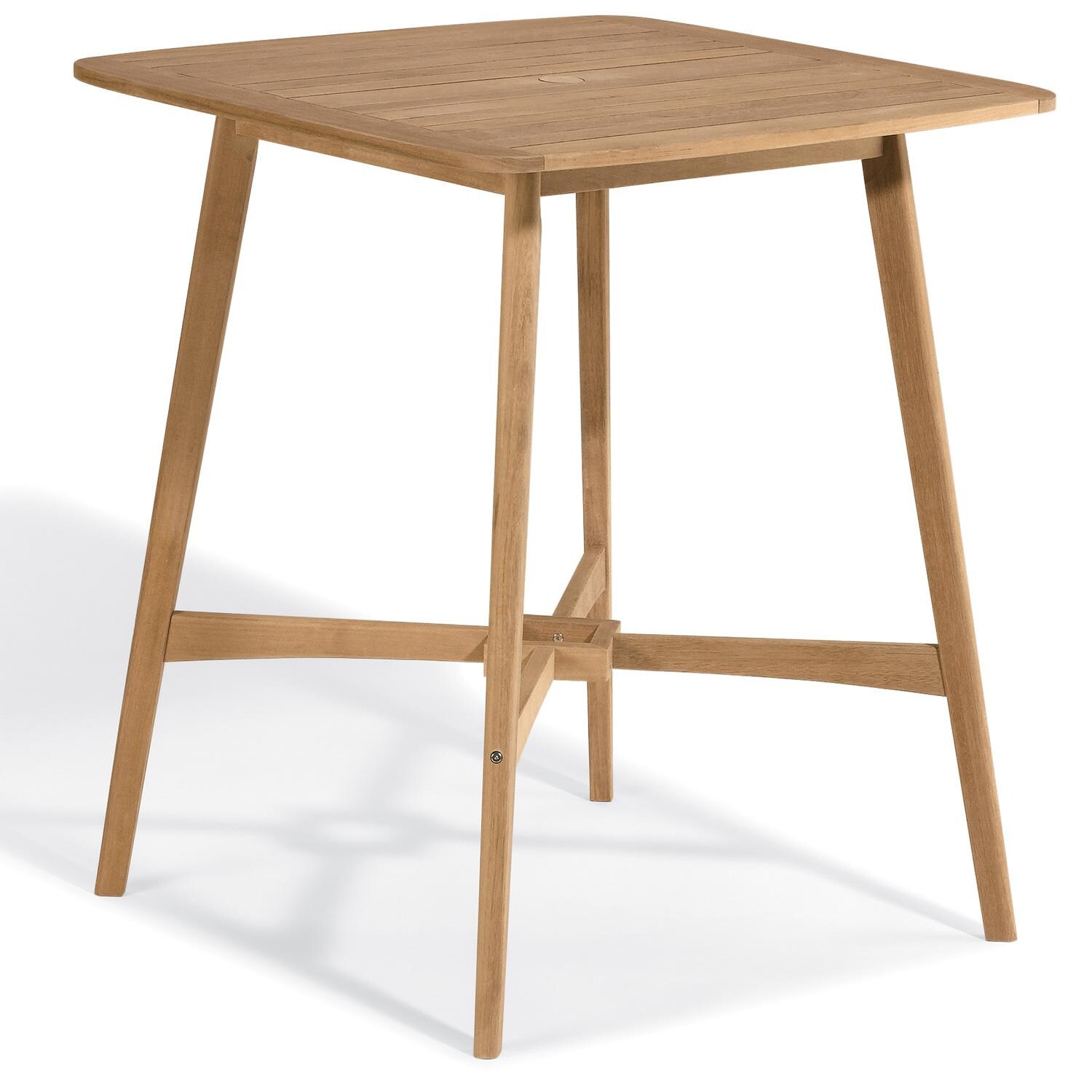 Oxford Garden Islay 36 Inch Natural Teak Bar Table By Oxford Garden thumbnail
