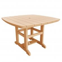 Pawleys Island 46 x 72 Poly Lumber Patio Dining Table - Cedar