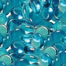 White Mountain Hearth By Empire 1/2-Inch Glass Droplets - Aqua Blue image
