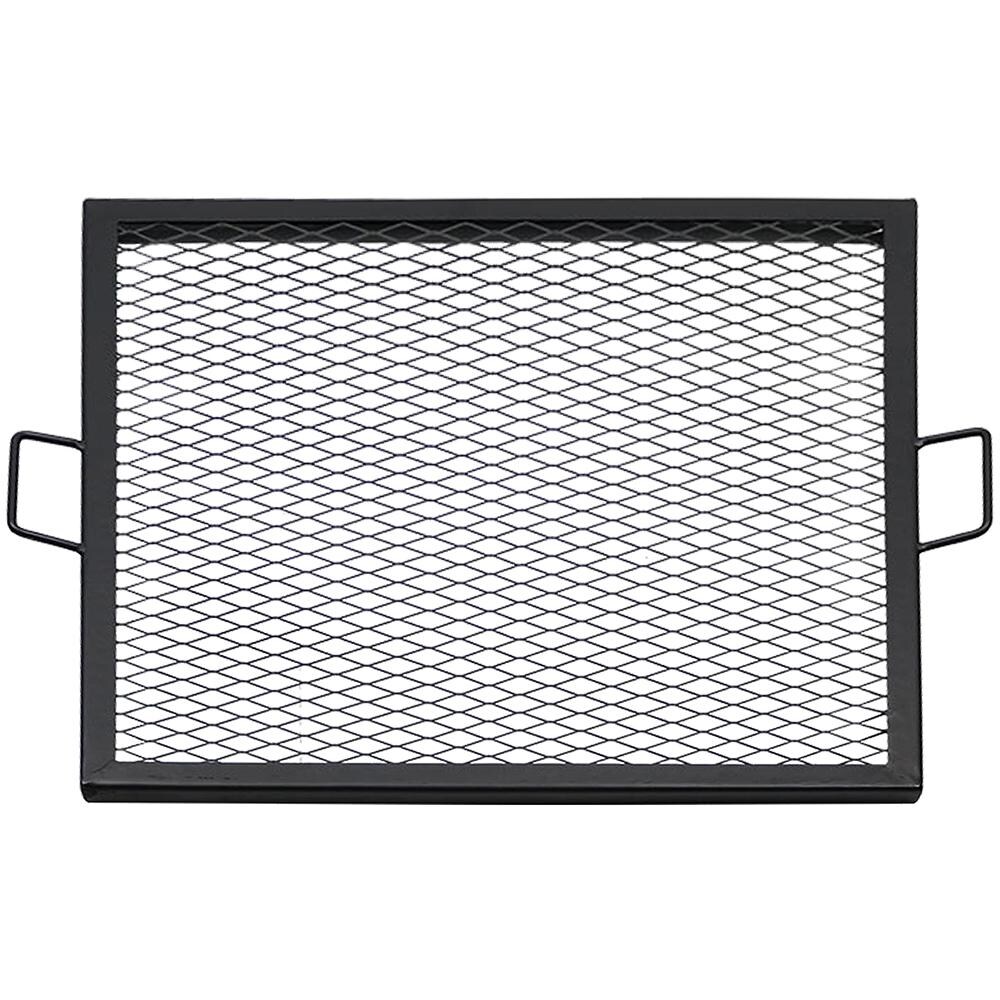 Sunnydaze 24-Inch X-Marks Square Fire Pit Grill Grate - KF-SM24 image