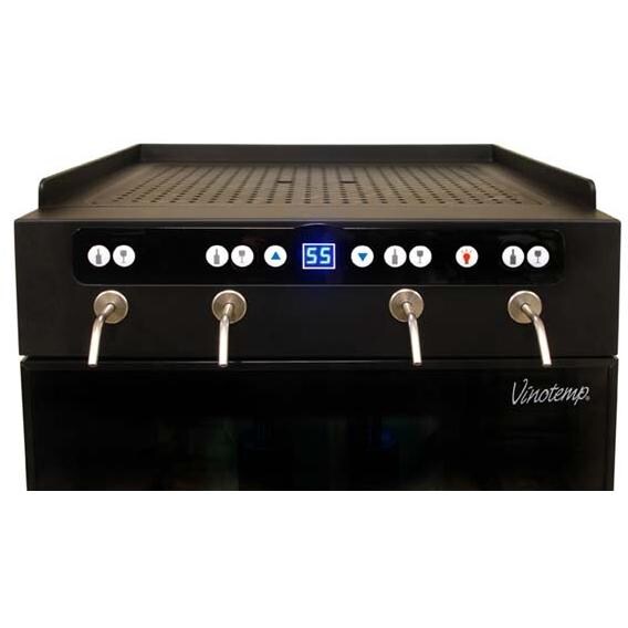 Vinotemp VT-WINEDISP4 4 Bottle Wine Dispenser Console View