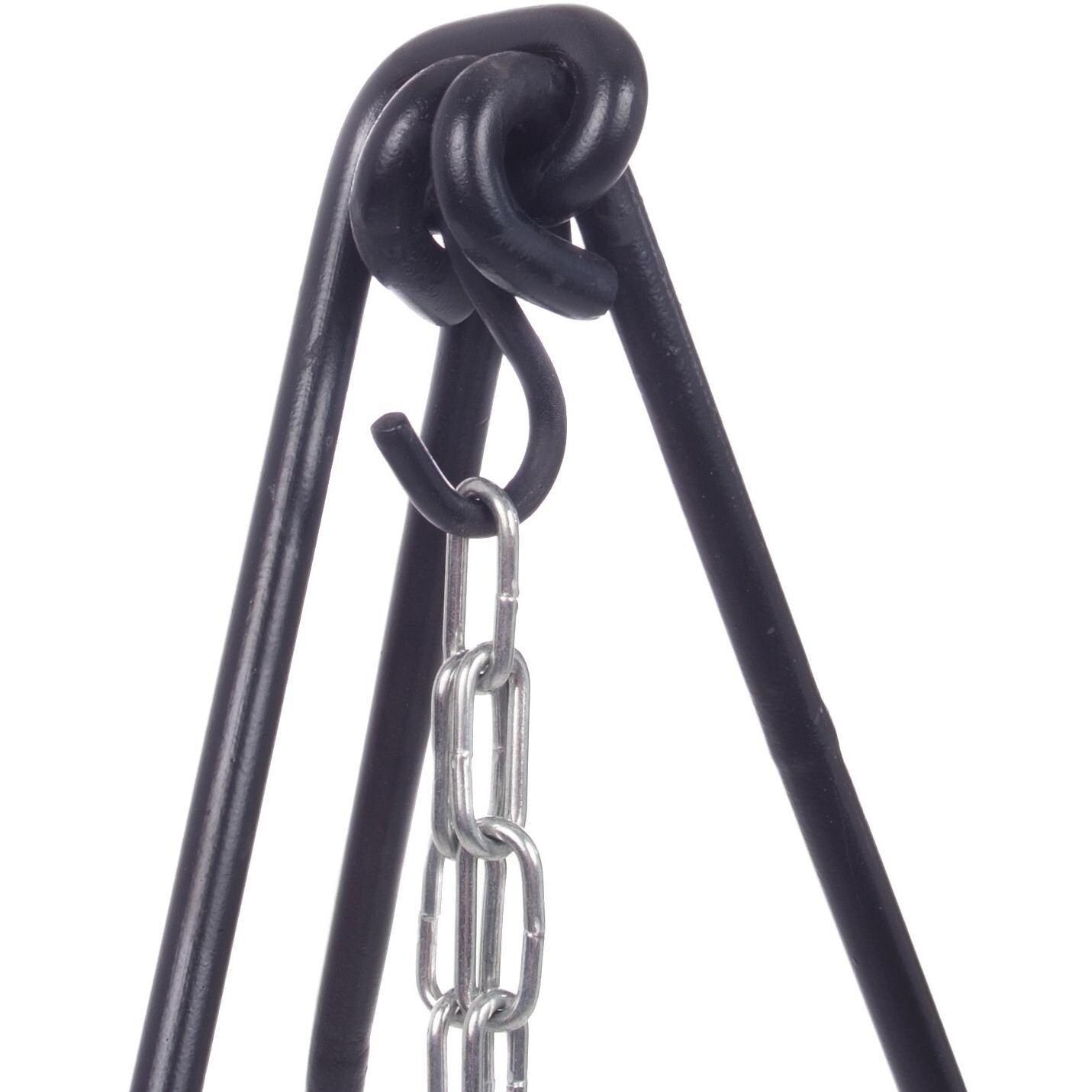 Cajun Cookware Outdoor Steel Dutch Oven Tripod - Hook Detail View thumbnail