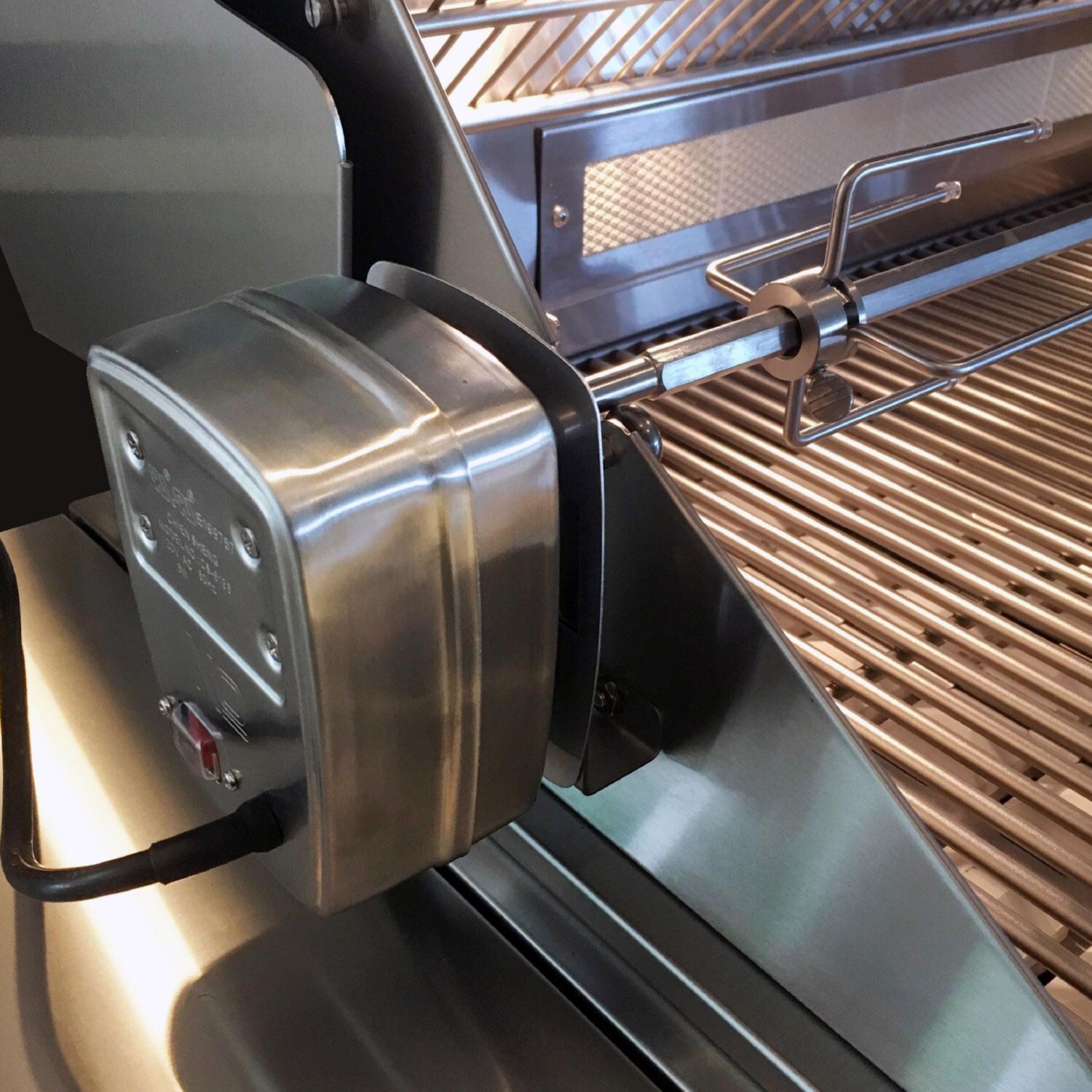 XO Appliance XOGRILL30N Pro-Grade 30-in 2 Burner Built-In Natural Gas Grill w/ Rotisserie Burner - Rotisserie - Detail thumbnail