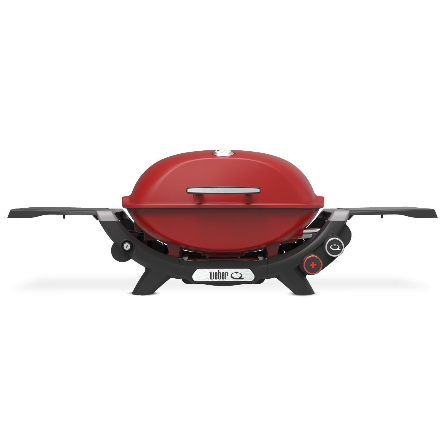 Weber 1500377 Q2800N+ Portable Propane Gas Grill in Flame Red - Display - White Background thumbnail