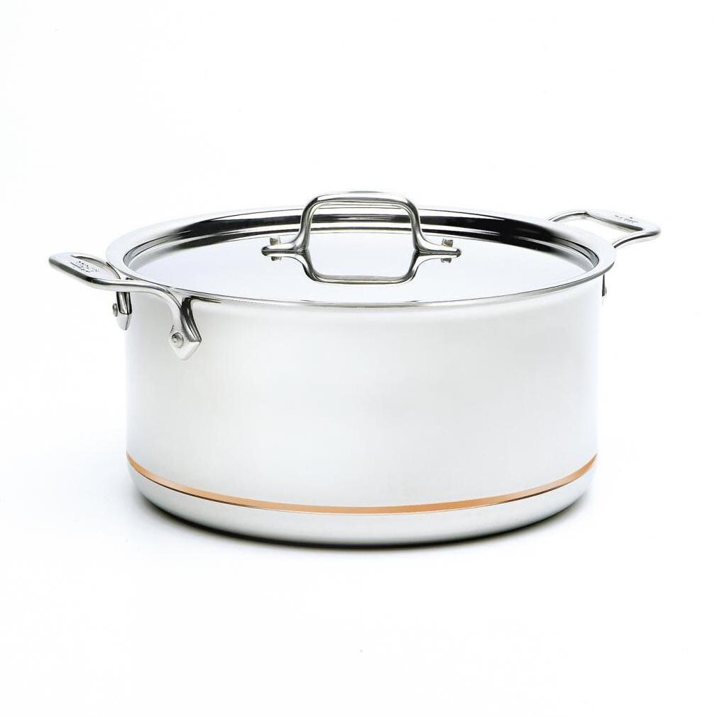All-Clad Copper-Core 8-Quart Stockpot With Lid